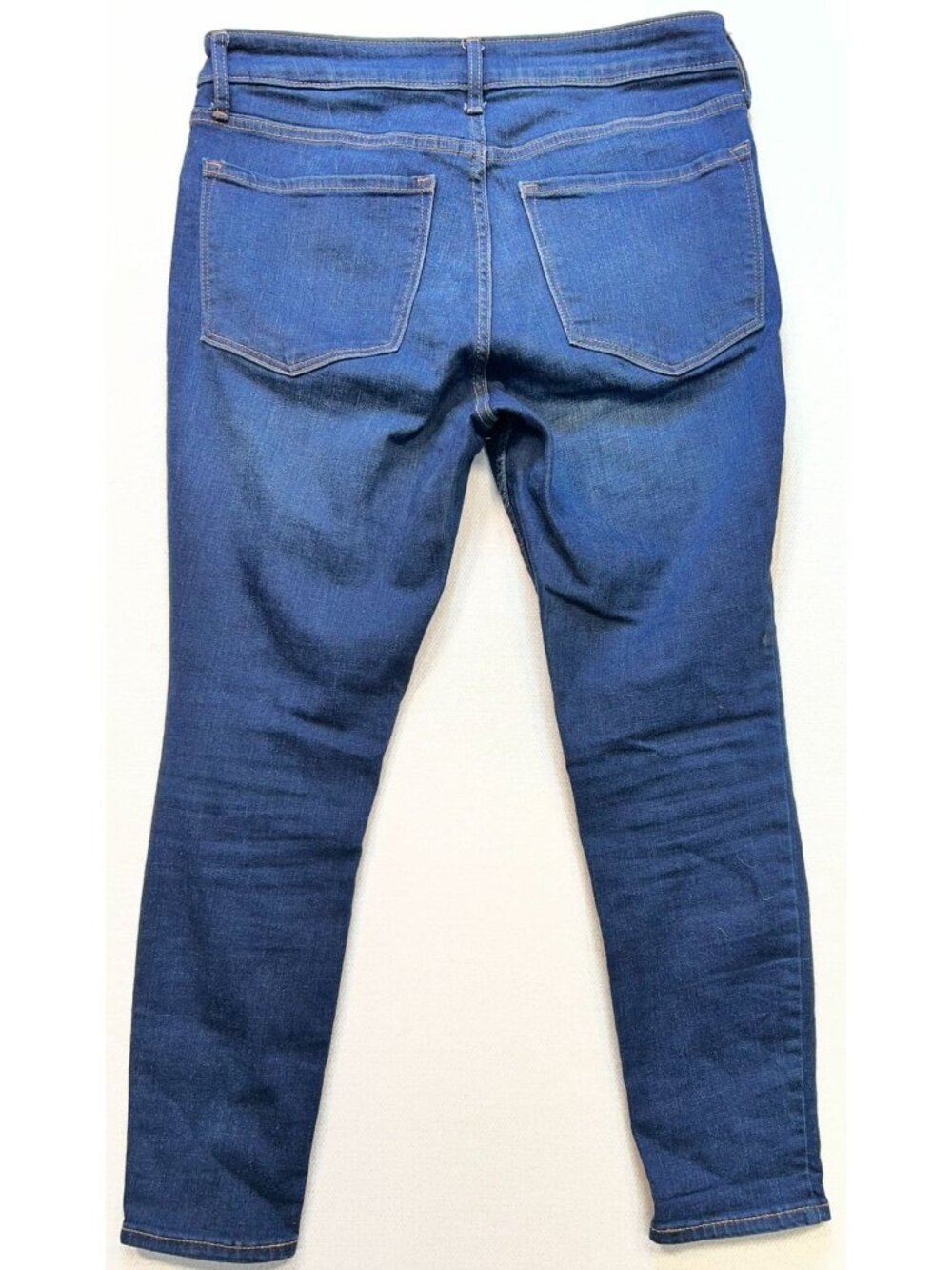 Old Navy Women's Mid-Rise Rockstar Super Skinny Jeans Stretch Denim Size 12 Blue - Picture 2 of 10